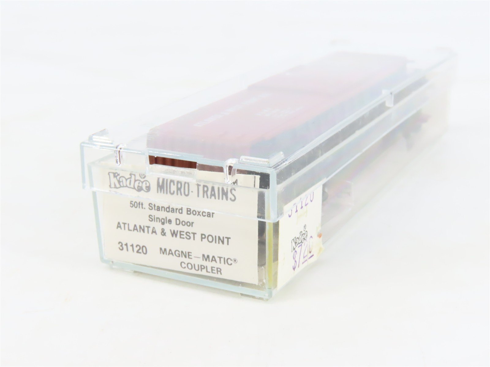 N Scale Kadee Micro-Trains MTL 31120 A&WP The West Point Route 50' Boxcar #51128
