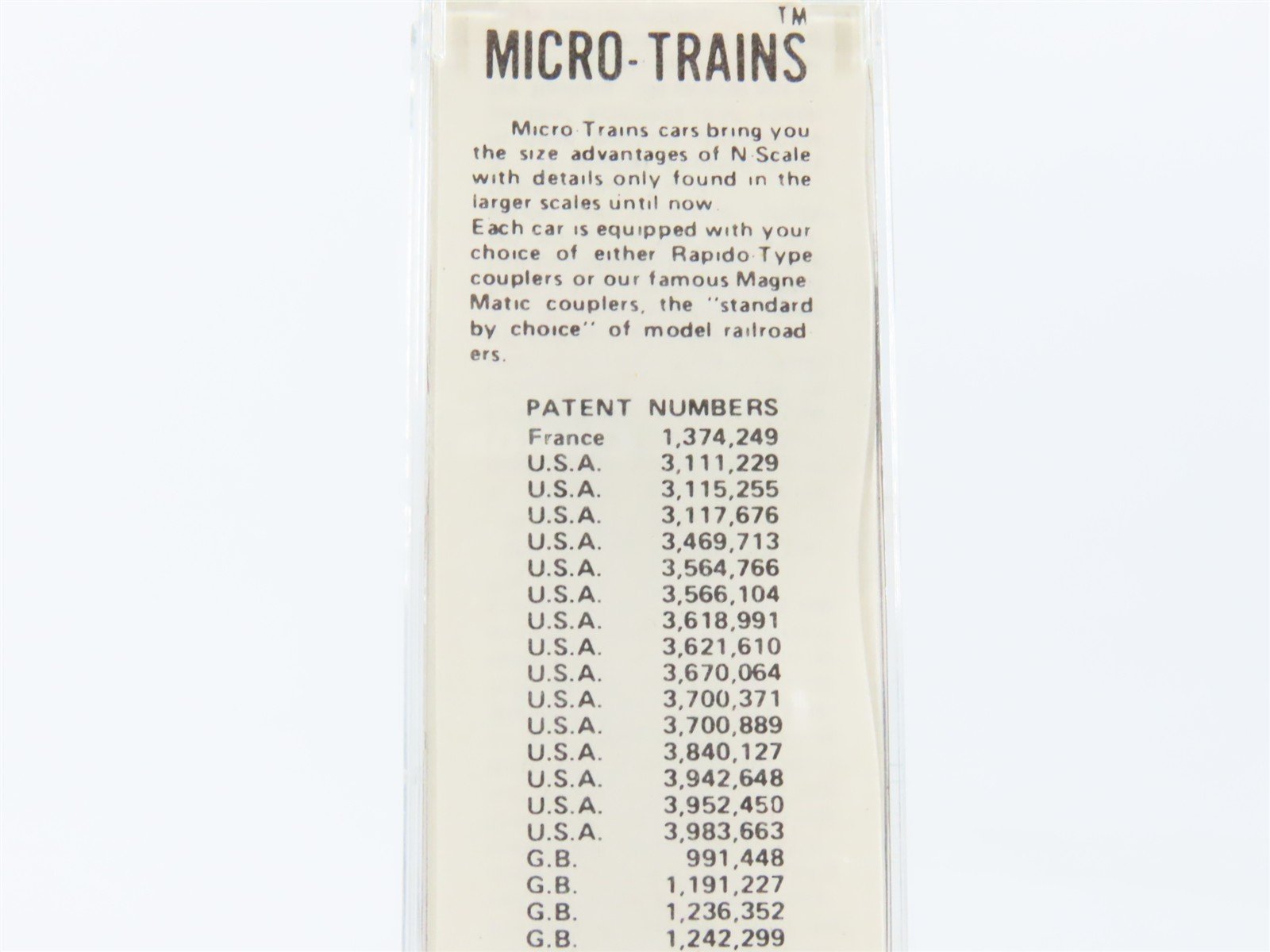 N Scale Kadee Micro-Trains MTL 28010 V&T Virginia & Truckee 40' Box Car #1015