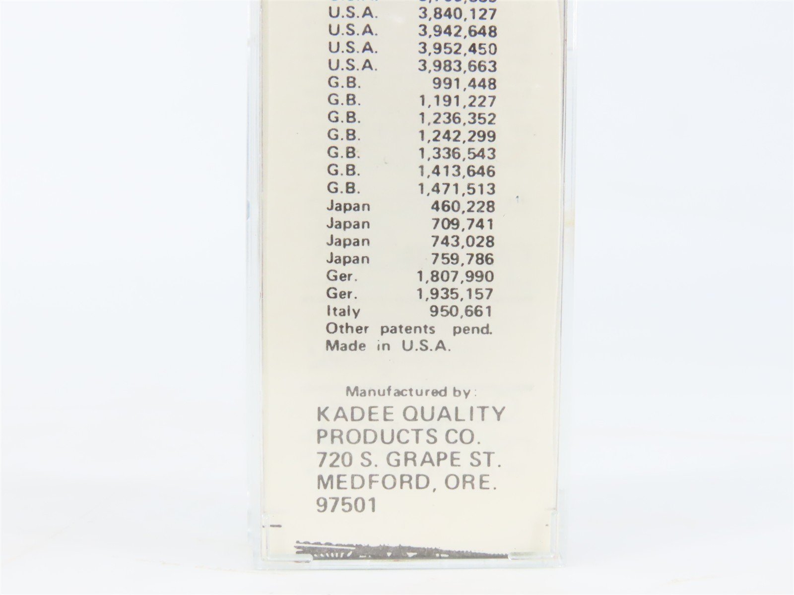 N Scale Kadee Micro-Trains MTL 28010 V&T Virginia & Truckee 40' Box Car #1015