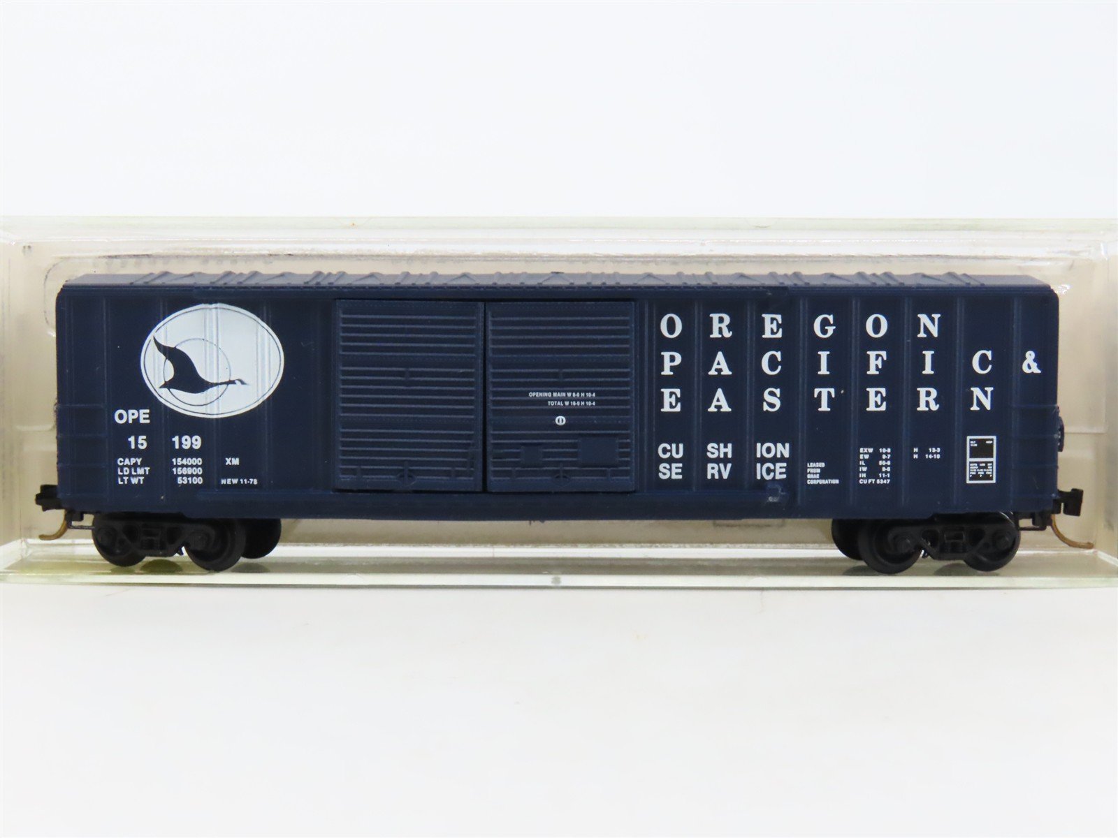N Kadee Micro-Trains MTL 30090 OPE Oregon Pacific & Eastern 50' Box Car #15199