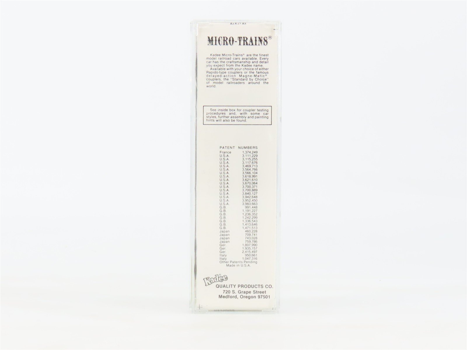 N Kadee Micro-Trains MTL 30090 OPE Oregon Pacific & Eastern 50' Boxcar #15199