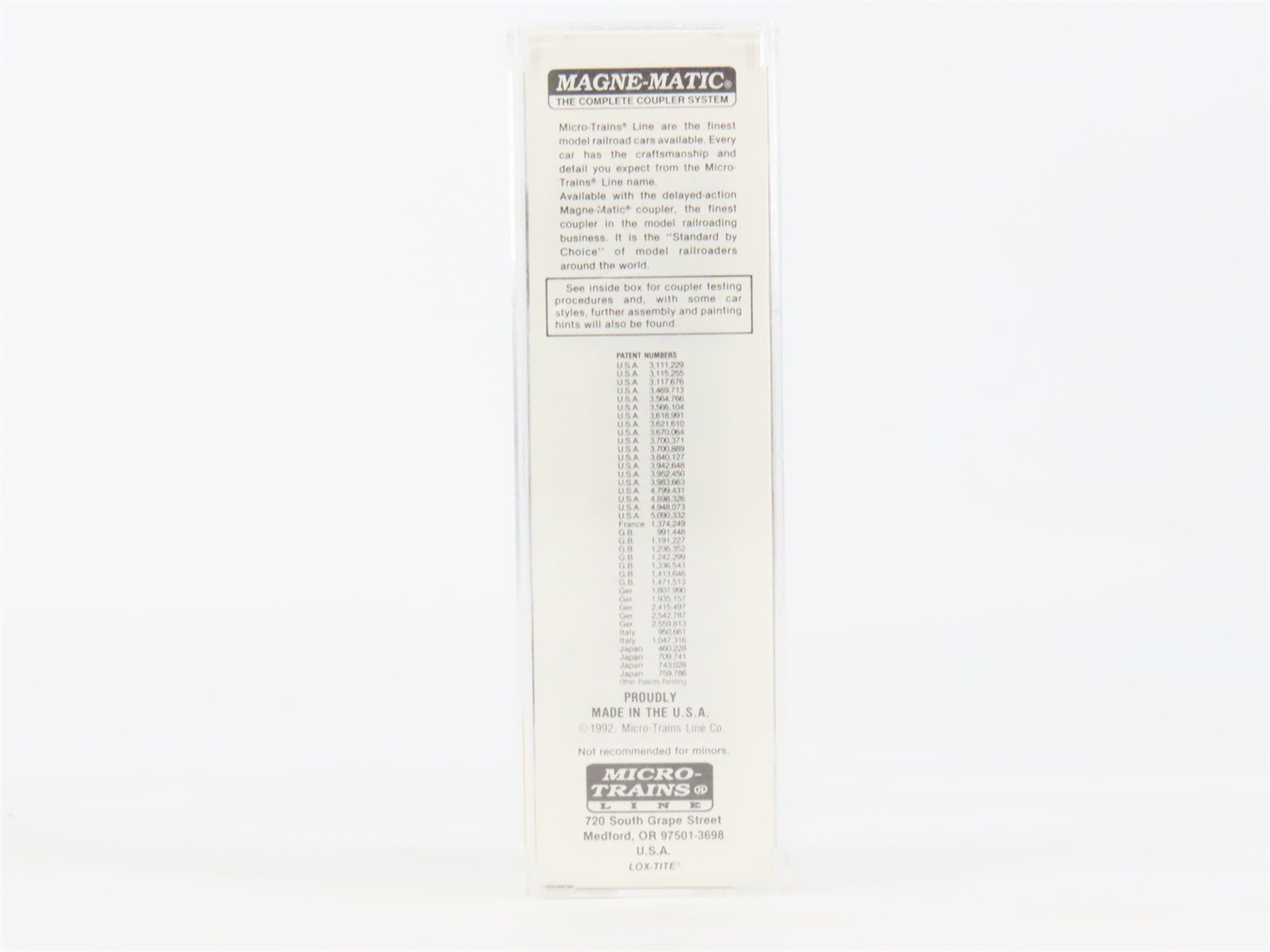 N Scale Micro-Trains MTL 28030 SP Southern Pacific 40' Single Door Boxcar #26360