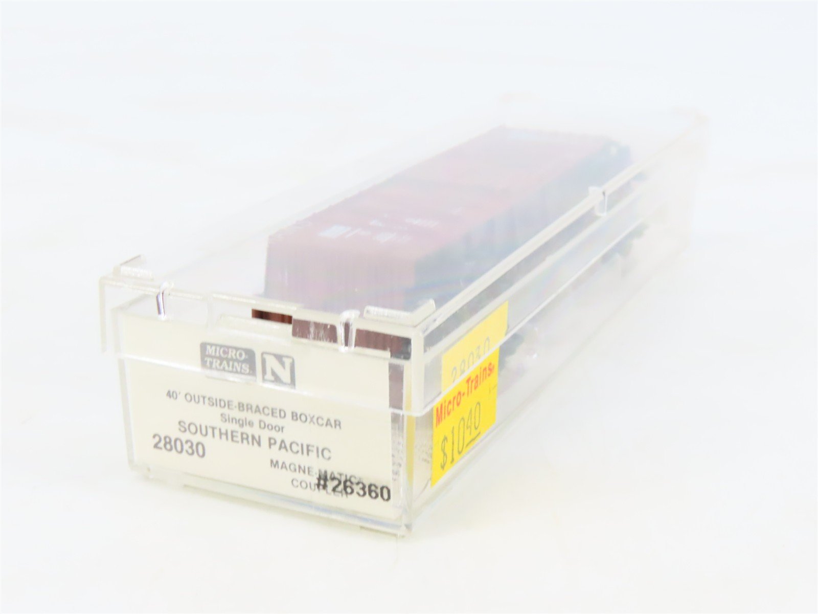 N Scale Micro-Trains MTL 28030 SP Southern Pacific 40' Single Door Boxcar #26360