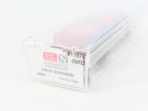 N Micro-Trains MTL 22020 GN Great Northern 40' Pug & Sliding Door Box Car #11878