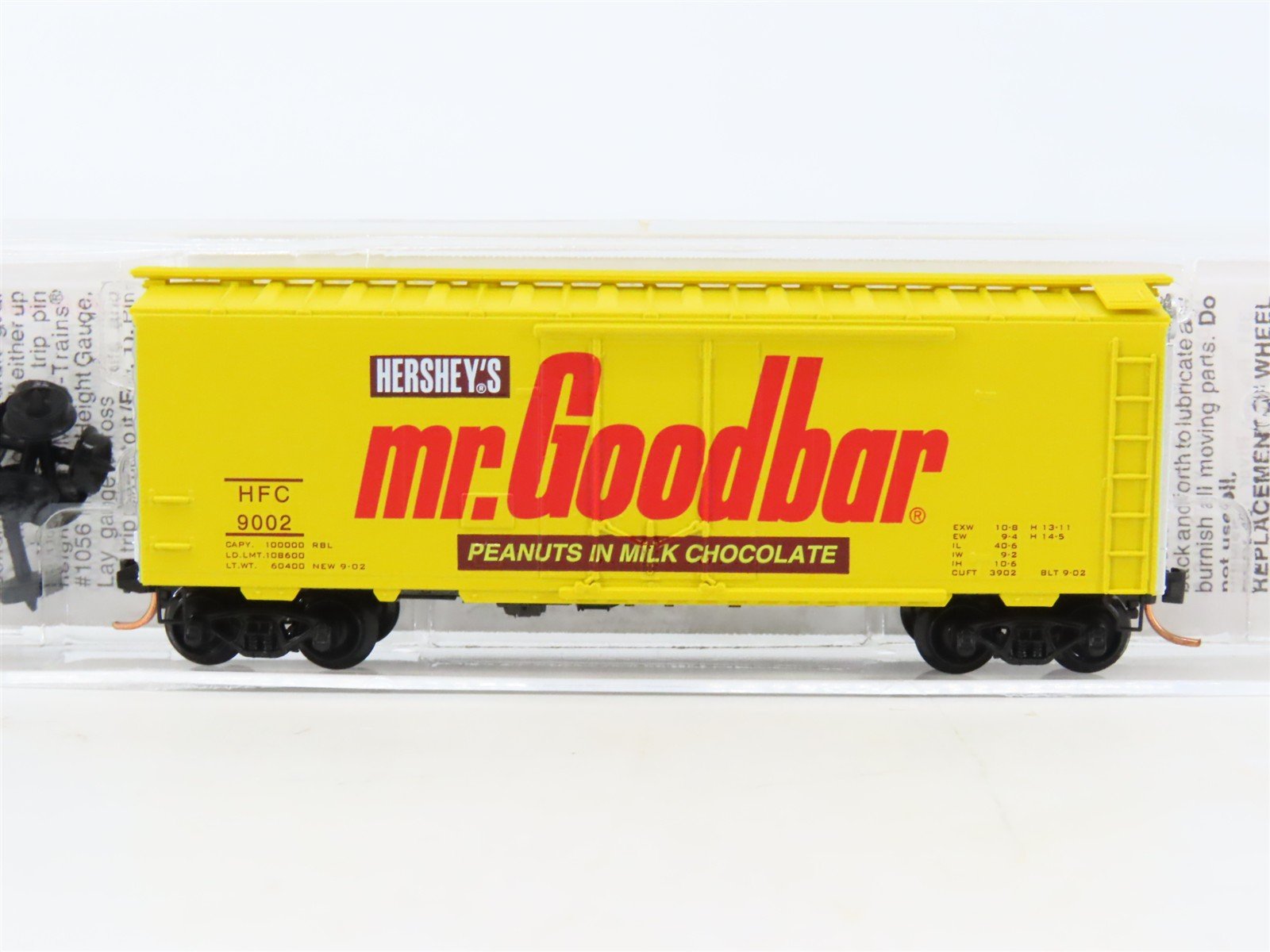 N Scale Micro-Trains MTL 21310 HFC Hershey's Mr. Goodbar 40' Box Car #9002