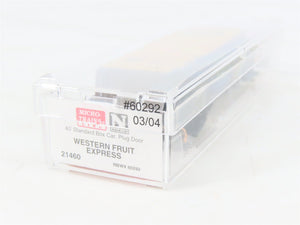 N Scale Micro-Trains MTL 21460 RBWX GN Western Fruit Express 40' Box Car #60292