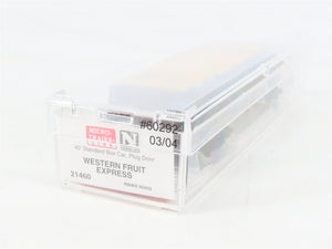 N Scale Micro-Trains MTL 21460 RBWX GN Western Fruit Express 40' Box Car #60292