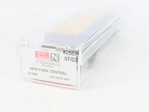 N Scale Micro-Trains MTL 21440 NYRX New York Central Early Bird 40' Boxcar #2507