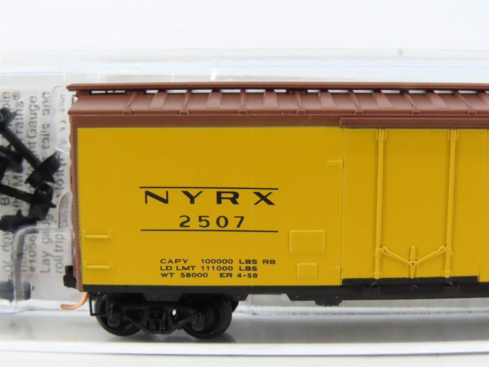 N Scale Micro-Trains MTL 21440 NYRX New York Central Early Bird 40' Boxcar #2507
