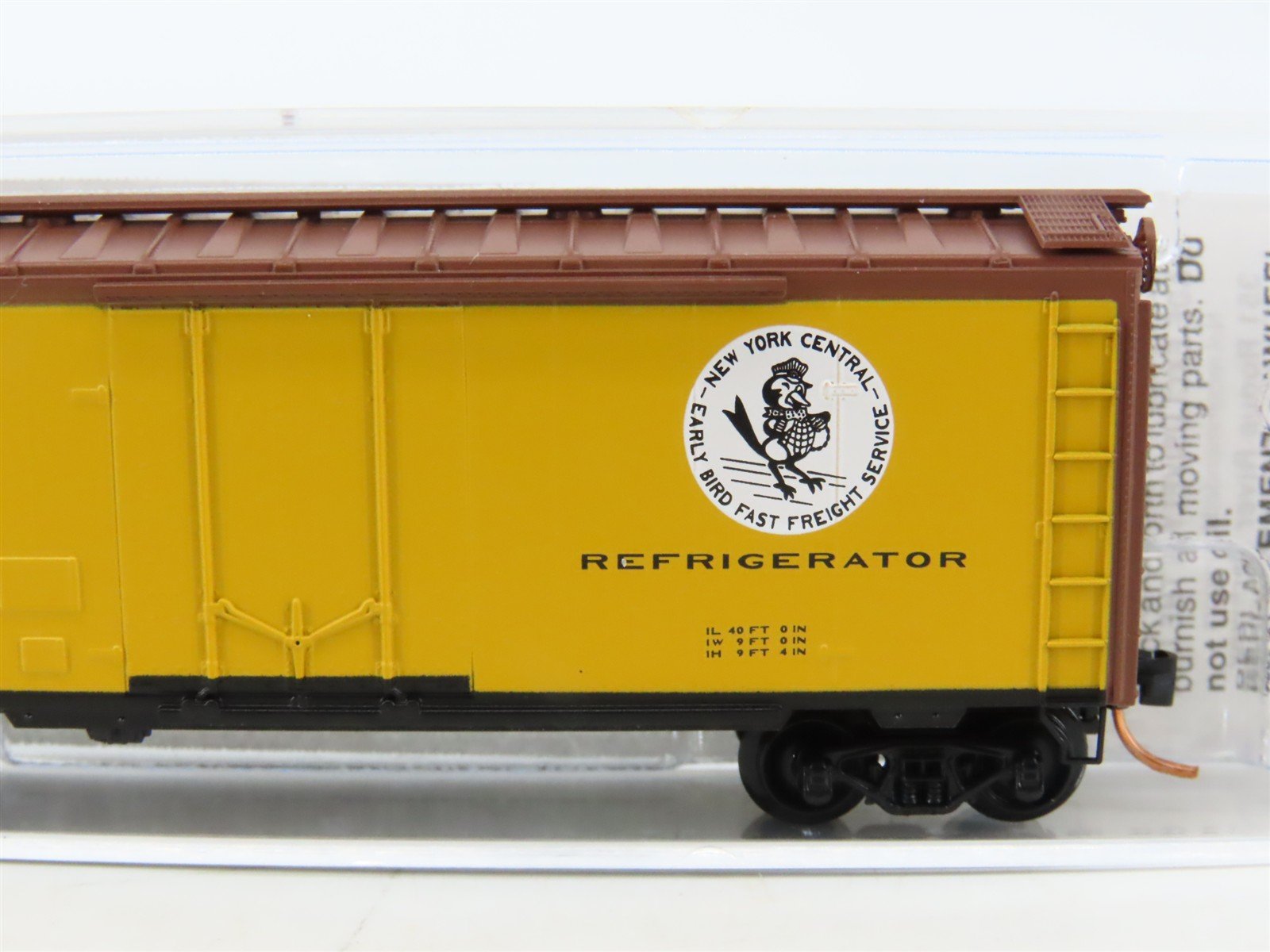 N Scale Micro-Trains MTL 21440 NYRX New York Central Early Bird 40' Boxcar #2507