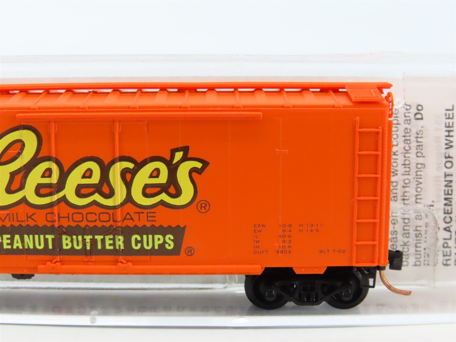 N Micro-Trains MTL 21300 HFC Hershey's Reese's Peanut Butter Cups Box Car #7602
