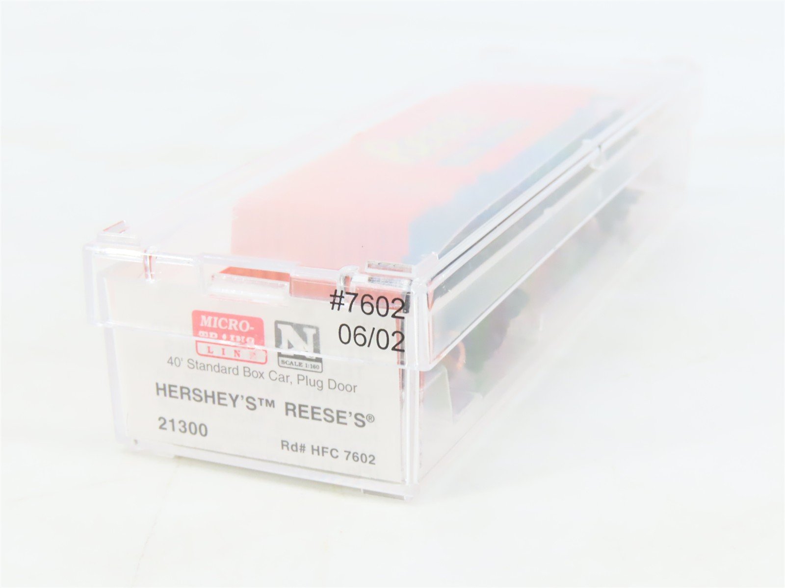 N Micro-Trains MTL 21300 HFC Hershey's Reese's Peanut Butter Cups Box Car #7602