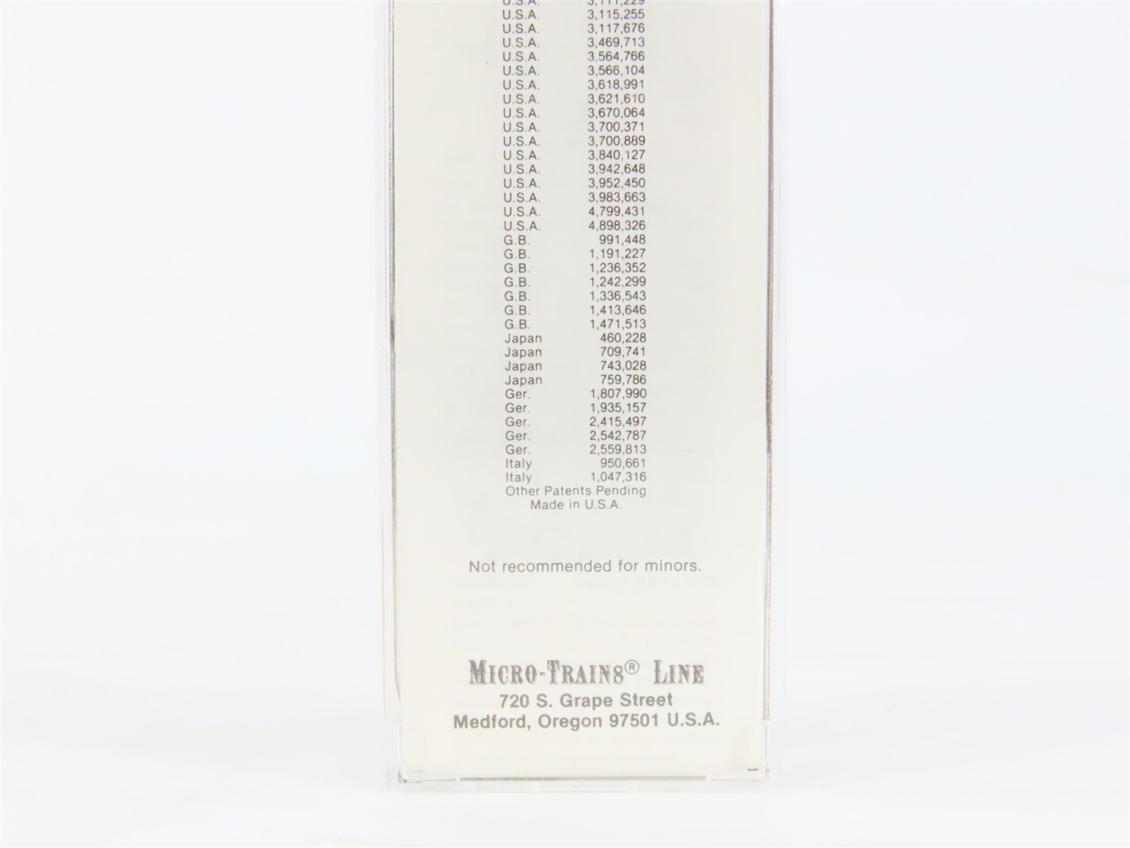 N Kadee Micro-Trains MTL 22040 NP Northern Pacific Vista Dome 40' Box Car #8289