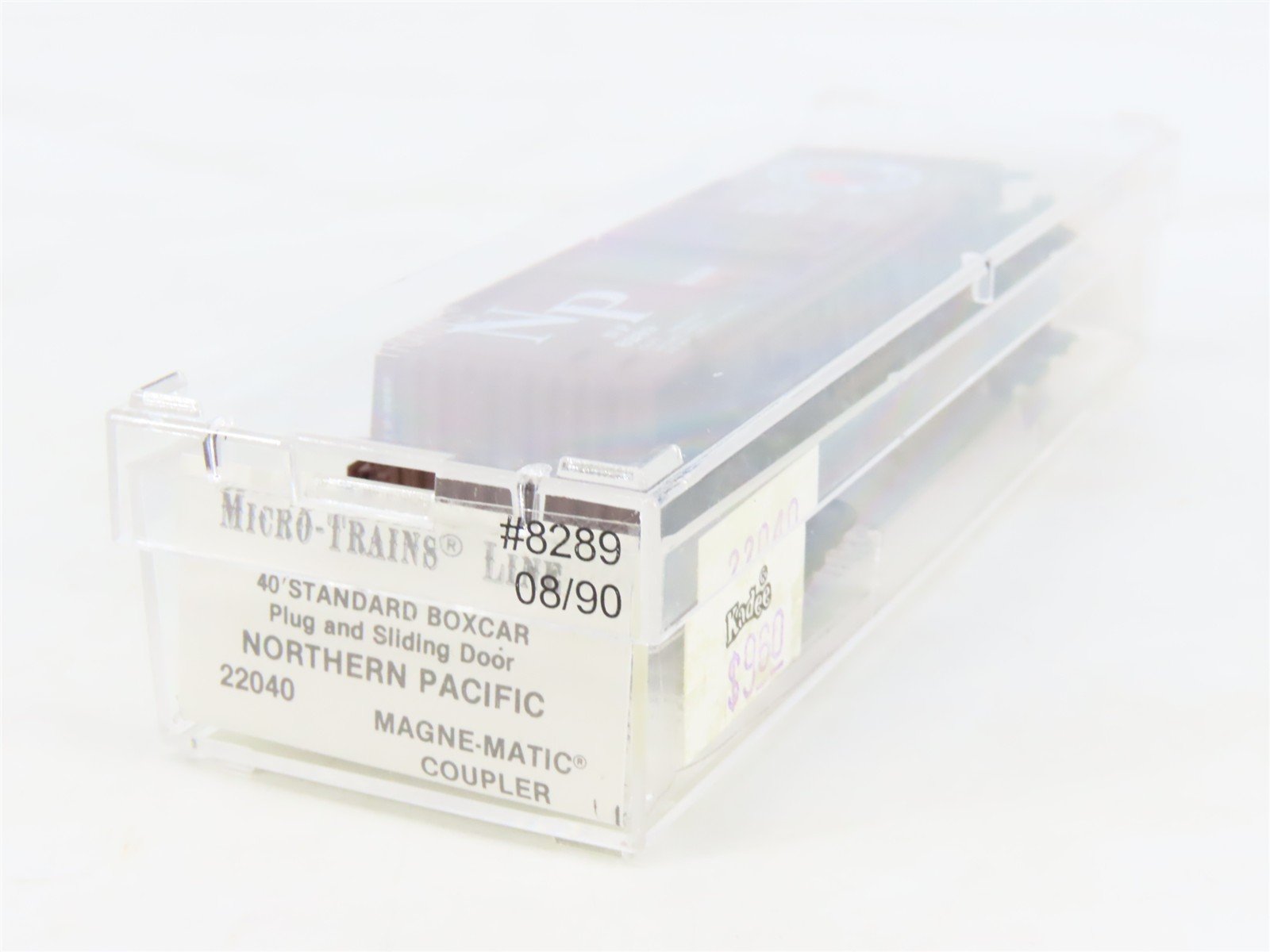 N Kadee Micro-Trains MTL 22040 NP Northern Pacific Vista Dome 40' Box Car #8289