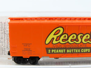 N Micro-Trains MTL 21300 HFC Hershey's Reese's Peanut Butter Cups Box Car #7602
