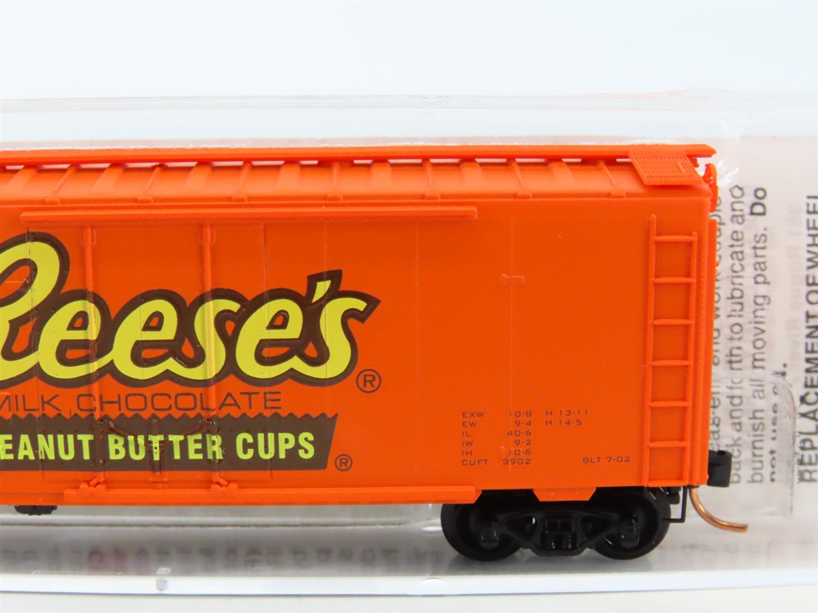 N Micro-Trains MTL 21300 HFC Hershey's Reese's Peanut Butter Cups Box Car #7602