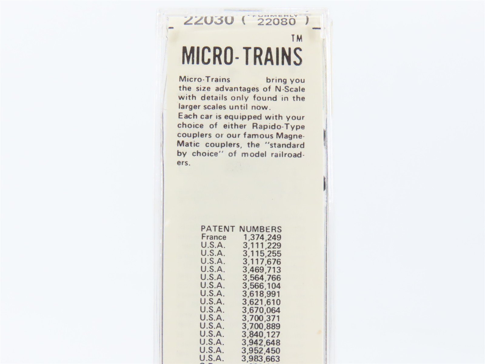 N Kadee Micro-Trains MTL 22030 UP Union Pacific 