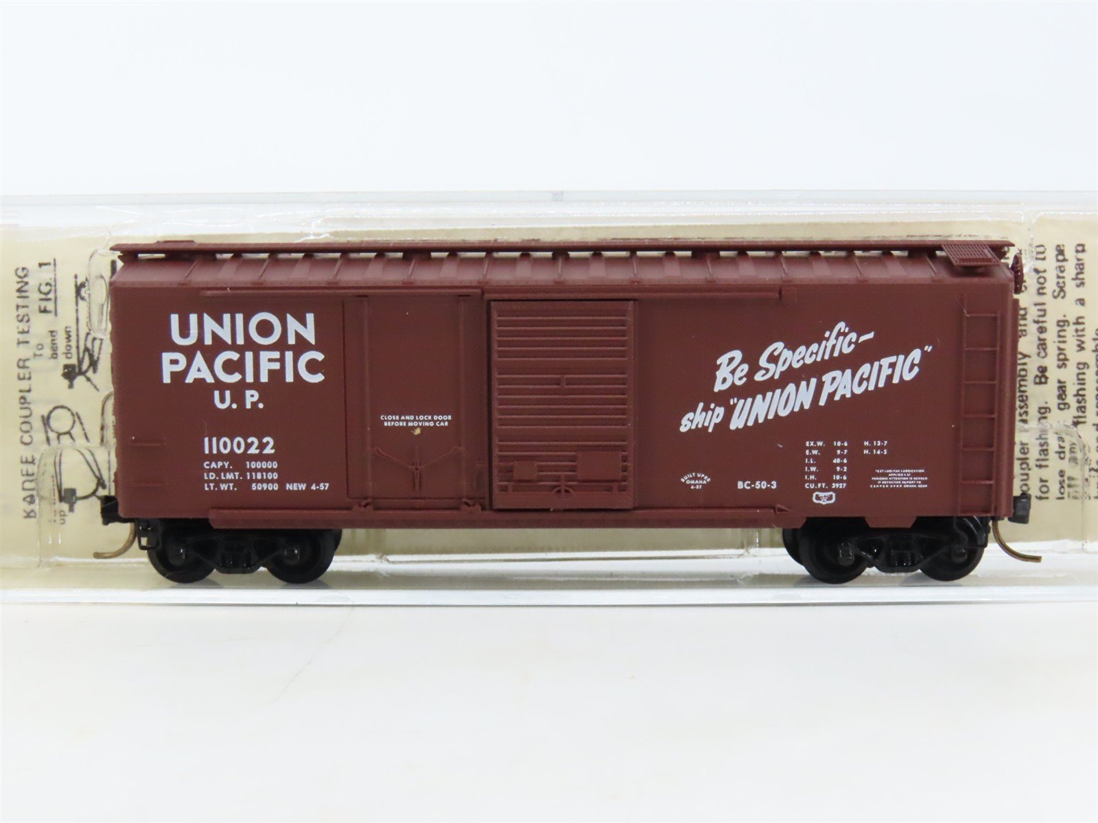 N Kadee Micro-Trains MTL 22030 UP Union Pacific 
