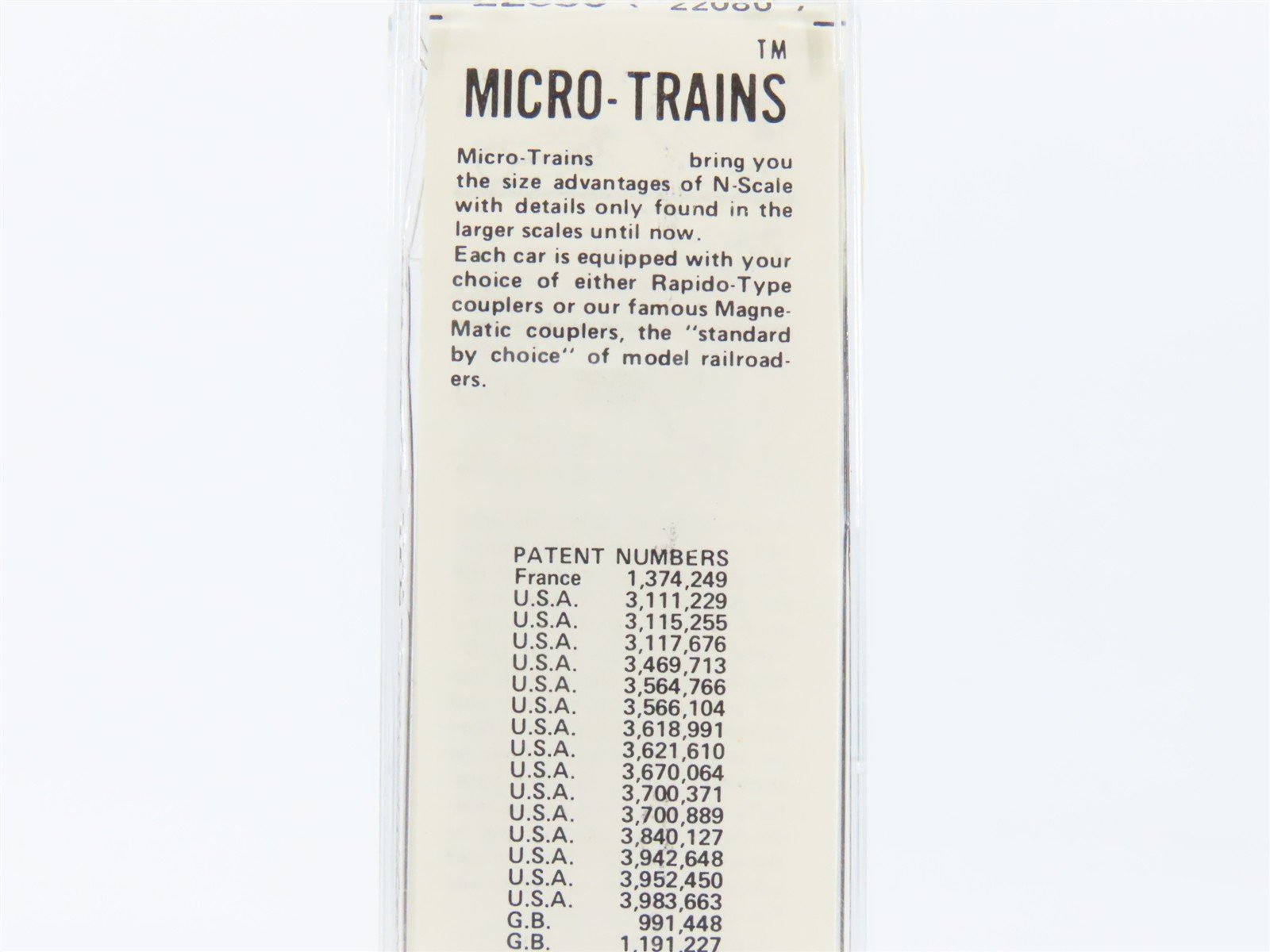 N Kadee Micro-Trains MTL 22030 UP Union Pacific 