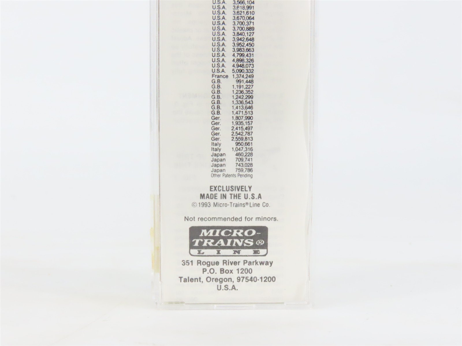 N Scale Micro-Trains MTL 20126 LV Lehigh Valley 40' Single Door Box Car #62545