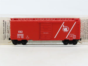 N Scale Micro-Trains MTL 20196 CNJ Jersey Central 40' Single Door Box Car #20505