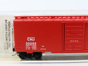 N Scale Micro-Trains MTL 20196 CNJ Jersey Central 40' Single Door Box Car #20505