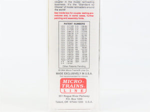 N Scale Micro-Trains MTL 20146 RUT Rutland Green Mt. Gateway 40' Box Car #103