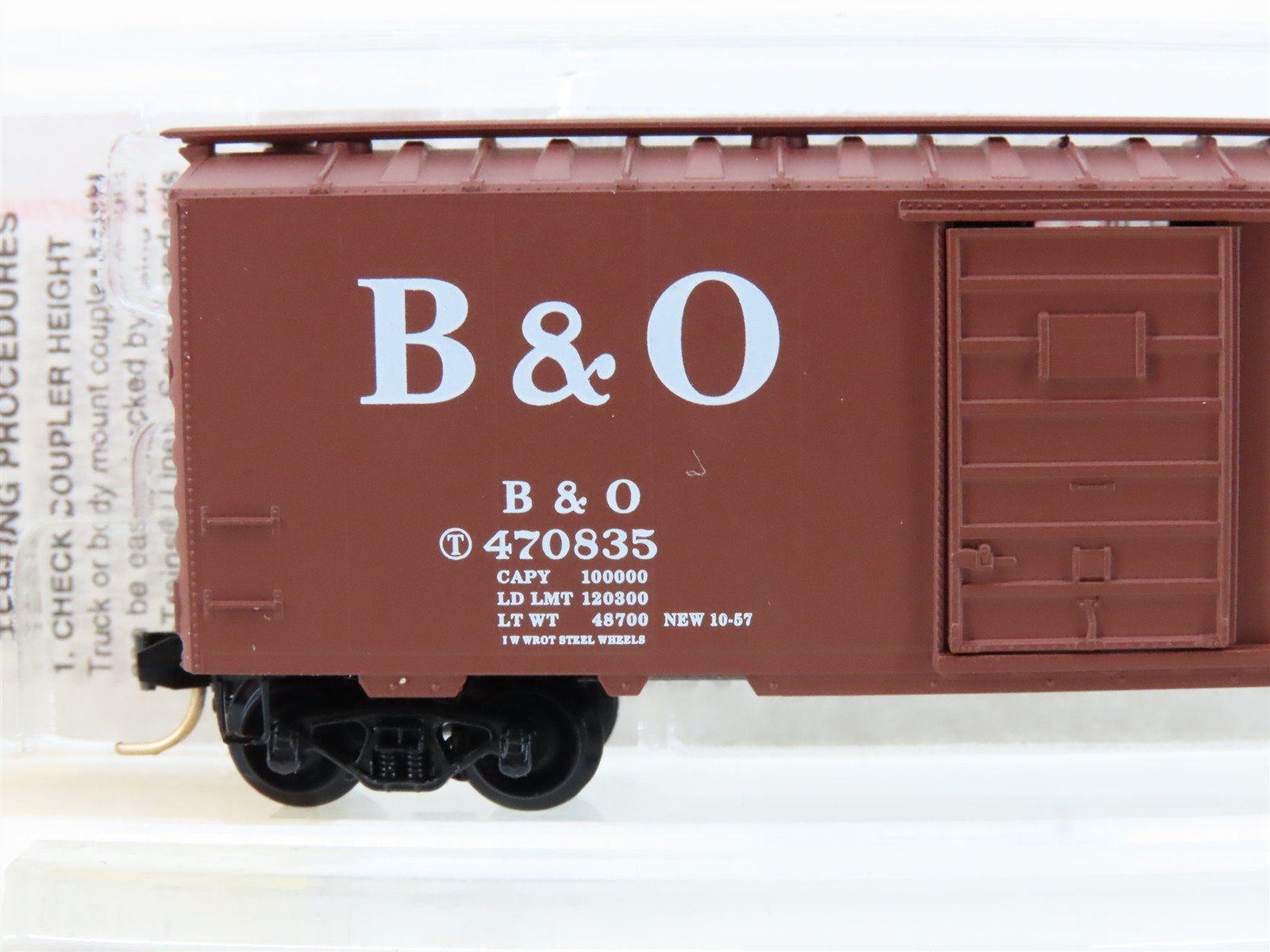 N Micro-Trains MTL 20346/3 B&O Baltimore & Ohio 