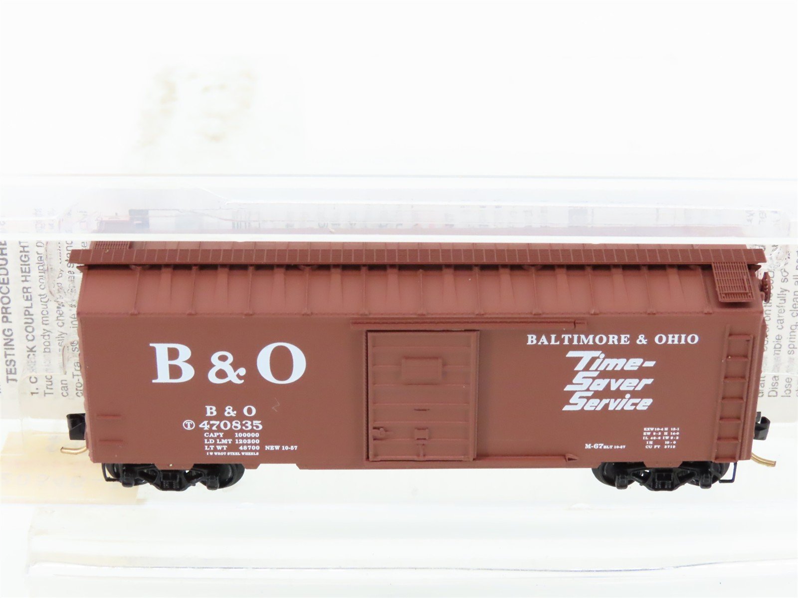 N Micro-Trains MTL 20346/3 B&O Baltimore & Ohio 
