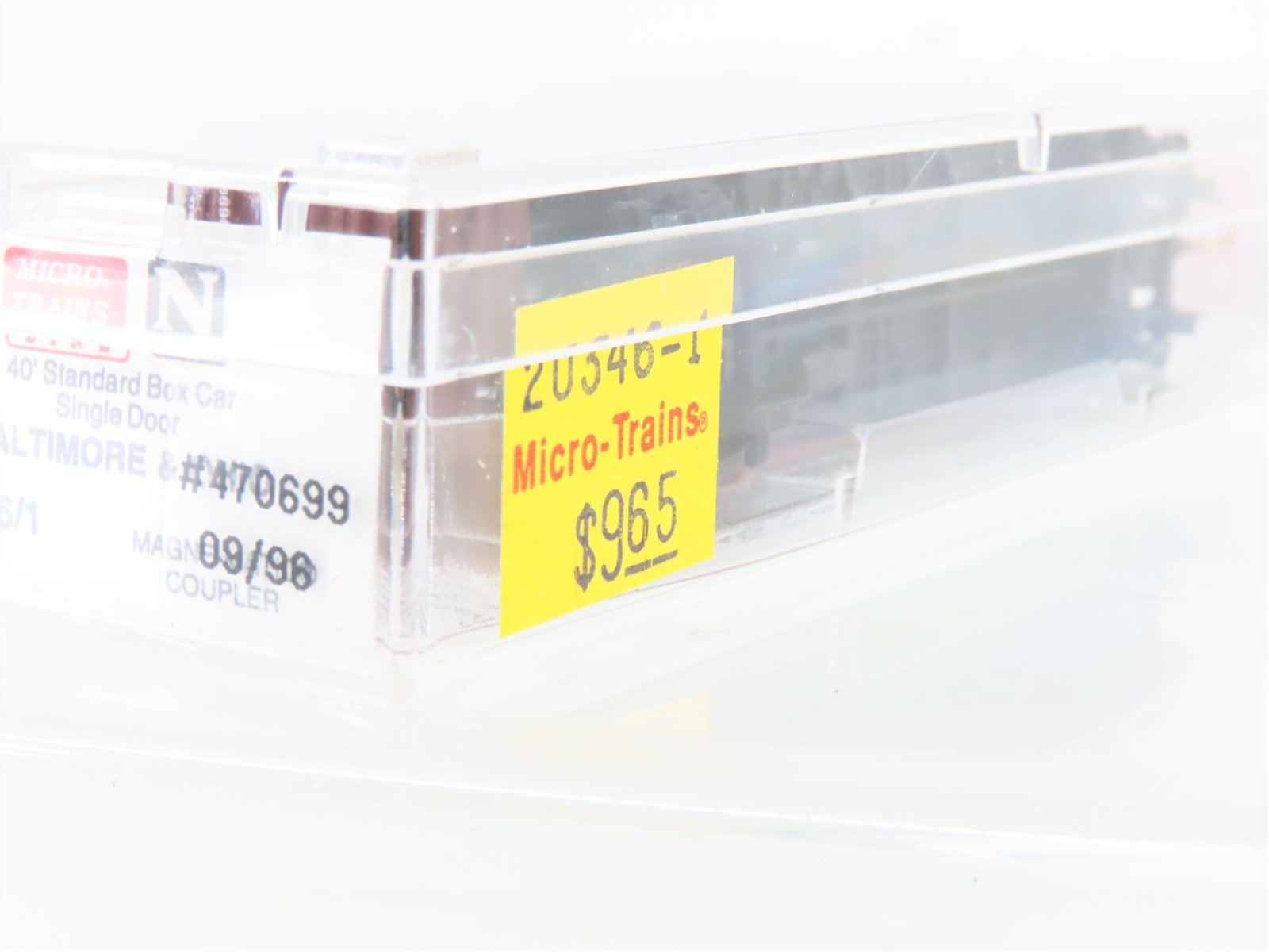 N Micro-Trains MTL 20346/1 B&O Baltimore & Ohio 