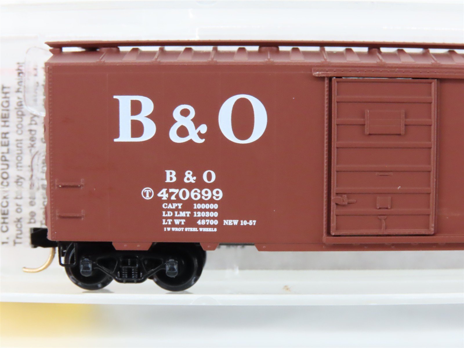 N Micro-Trains MTL 20346/1 B&O Baltimore & Ohio 