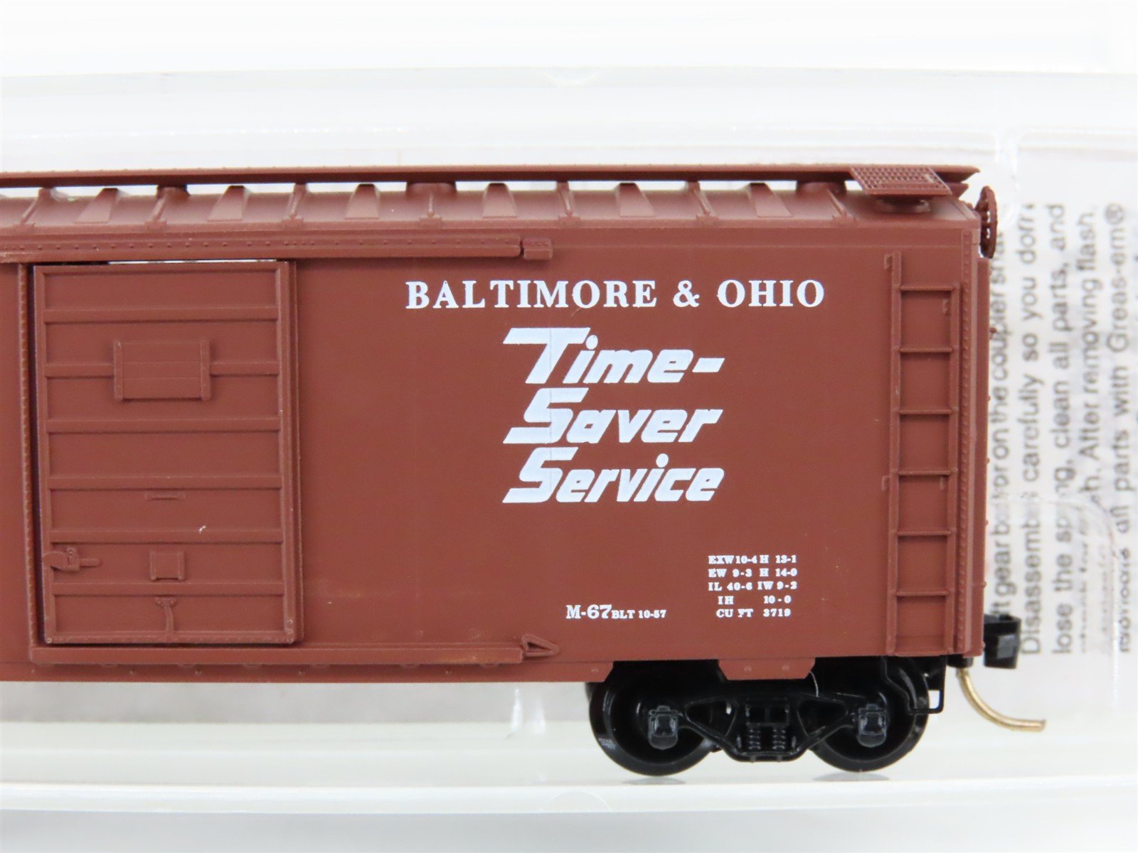 N Micro-Trains MTL 20346/1 B&O Baltimore & Ohio 