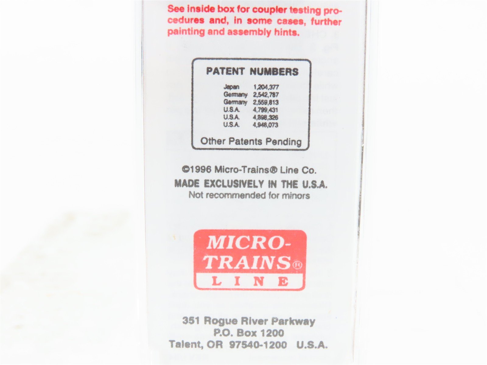 N Micro-Trains MTL 20346/1 B&O Baltimore & Ohio 