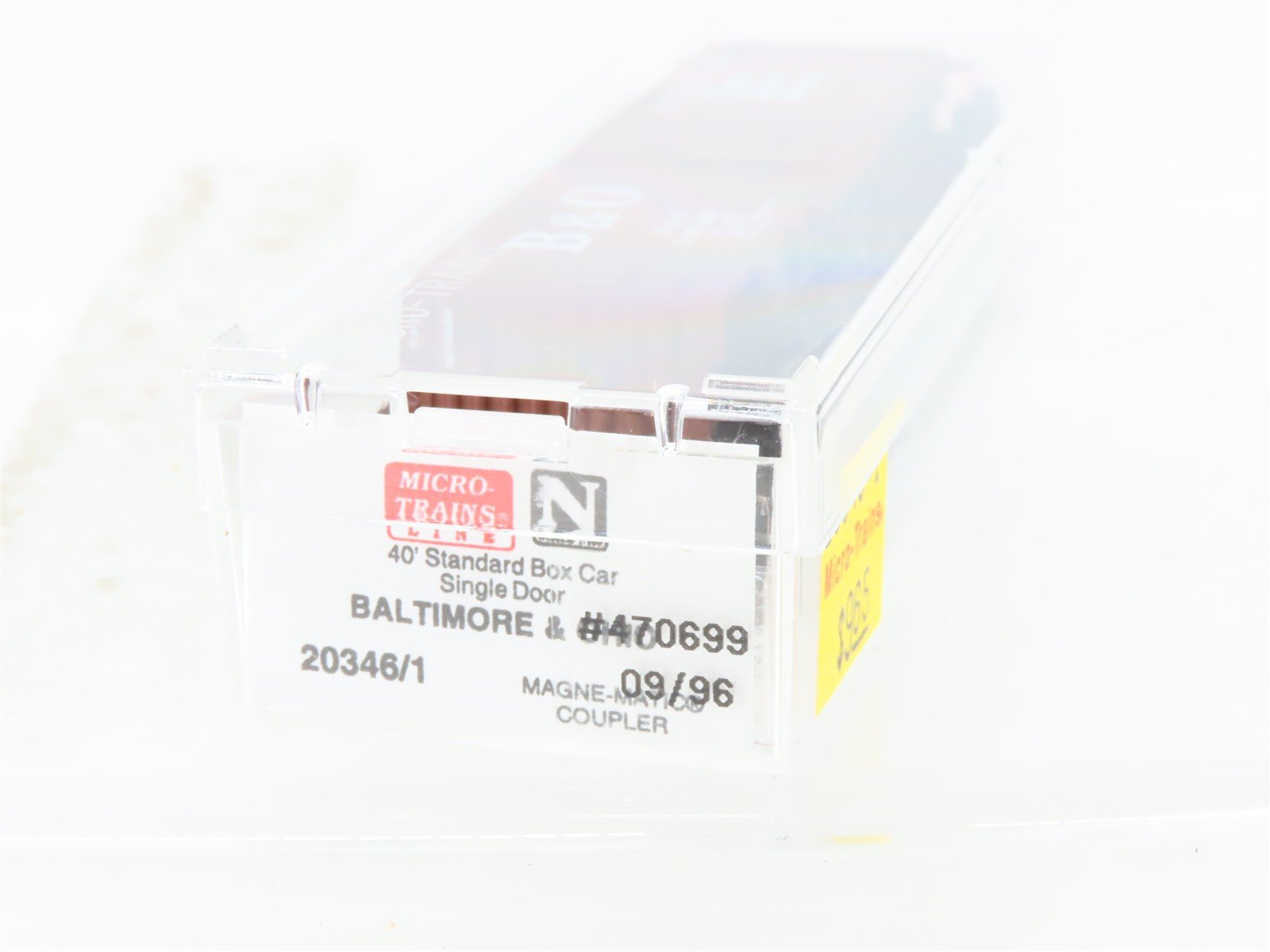 N Micro-Trains MTL 20346/1 B&O Baltimore & Ohio 