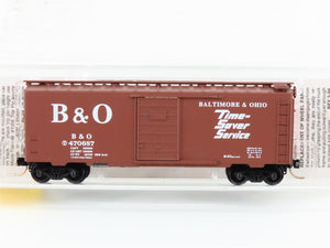 N Micro-Trains MTL 20346 B&O Baltimore & Ohio 