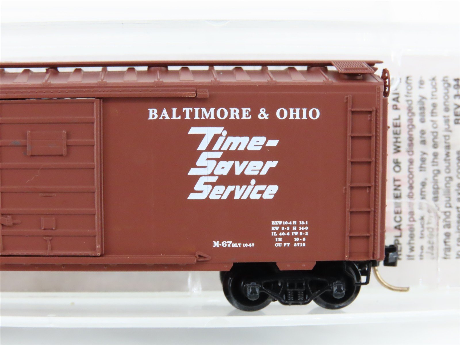 N Micro-Trains MTL 20346 B&O Baltimore & Ohio 