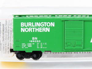 N Scale Micro-Trains MTL 20306/3 BN Burlington Northern 40' Box Car #189290