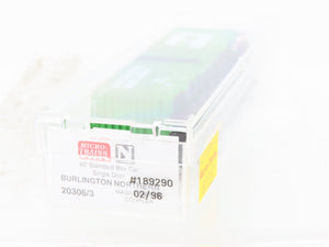 N Scale Micro-Trains MTL 20306/3 BN Burlington Northern 40' Box Car #189290