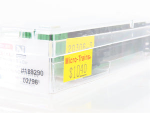 N Scale Micro-Trains MTL 20306/3 BN Burlington Northern 40' Box Car #189290