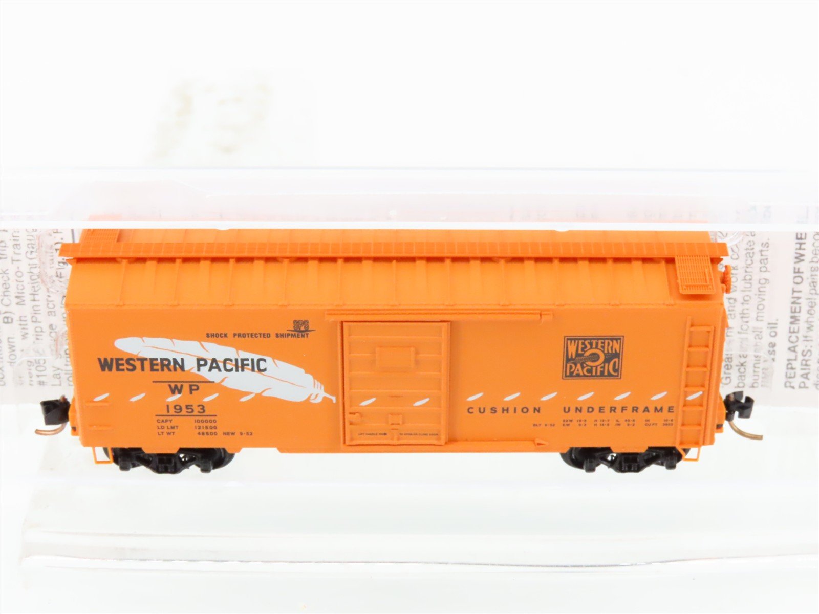 N Scale Micro-Trains MTL 20506 WP Western Pacific 