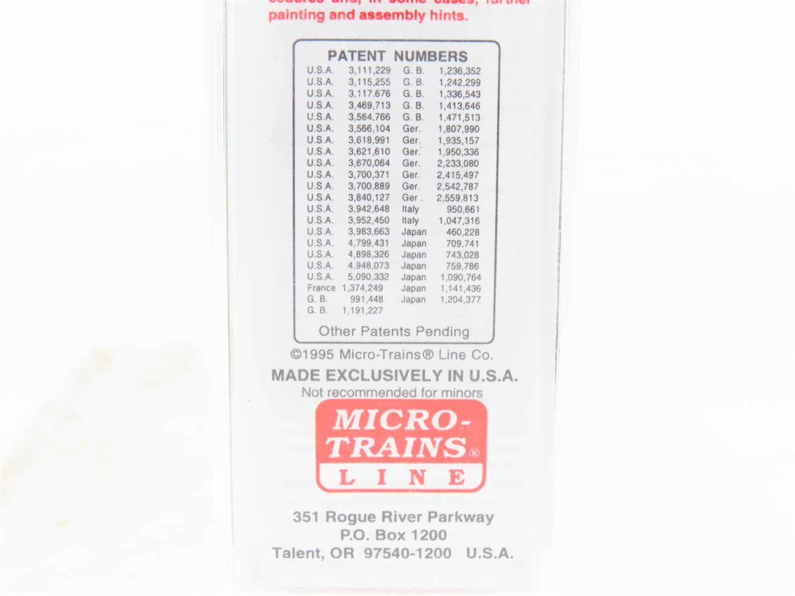 N Scale Micro-Trains MTL 20306/1 BN Burlington Northern 40' Box Car #189286
