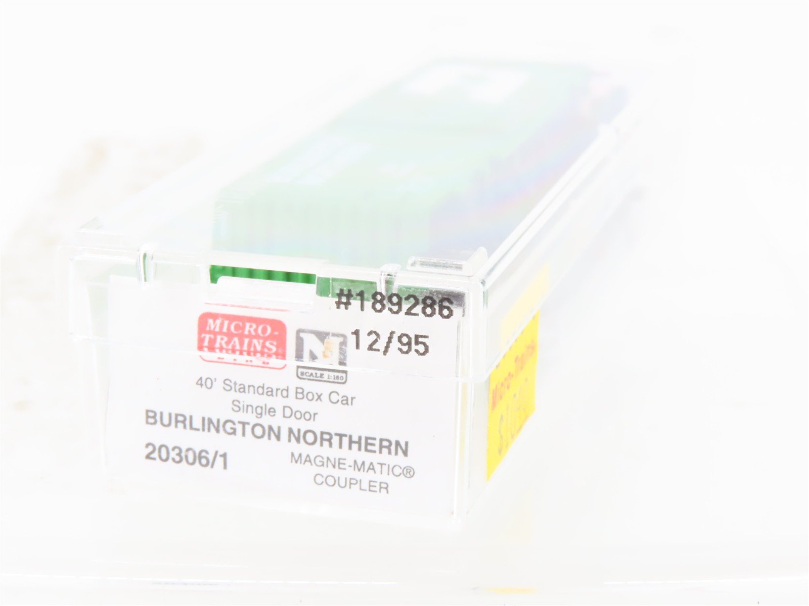 N Scale Micro-Trains MTL 20306/1 BN Burlington Northern 40' Box Car #189286