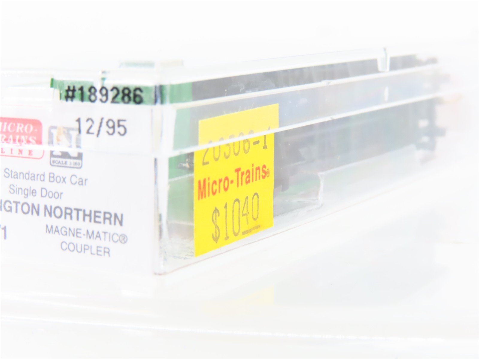 N Scale Micro-Trains MTL 20306/1 BN Burlington Northern 40' Box Car #189286