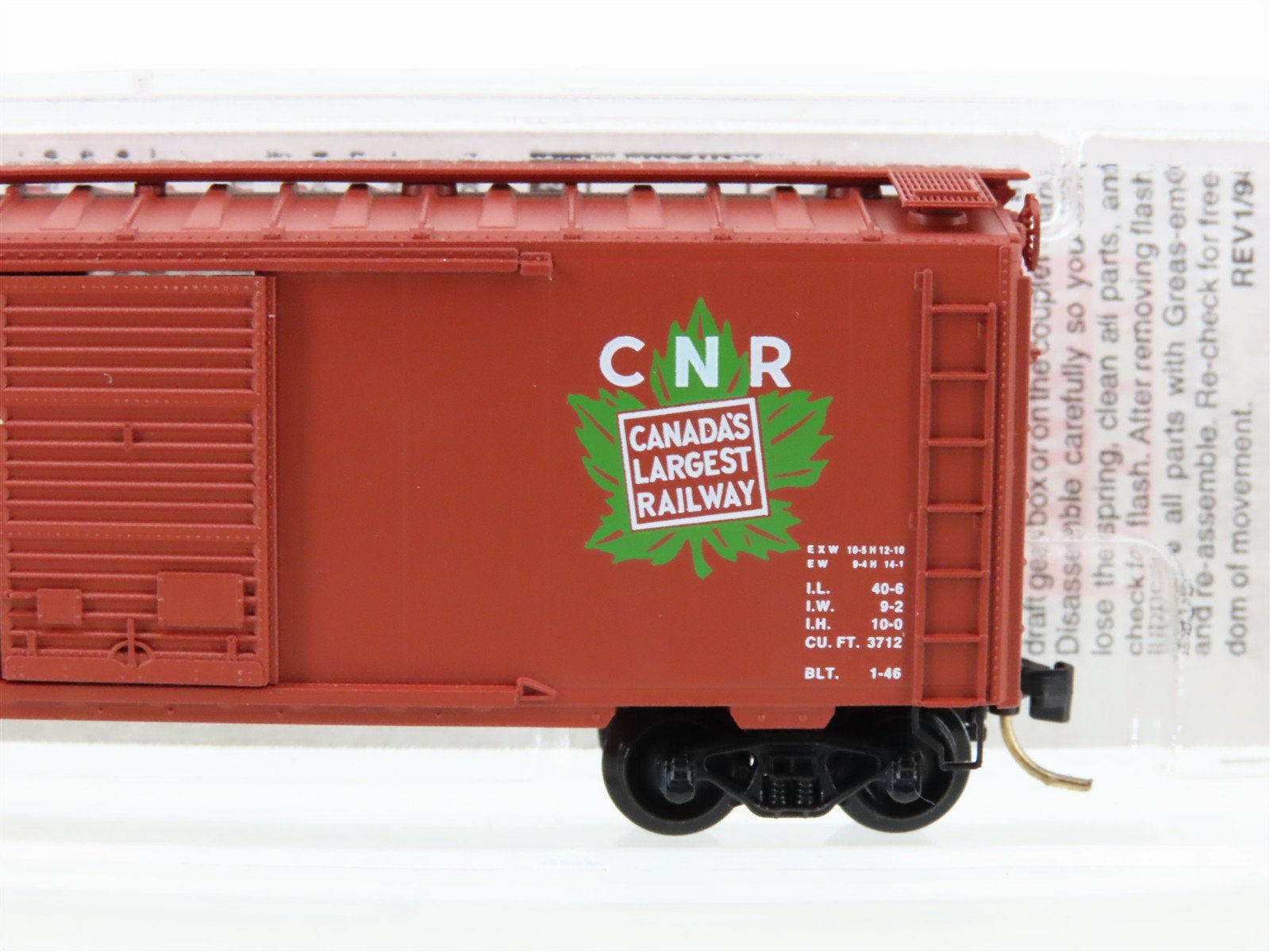 N Micro-Trains MTL 20206 CN Canadian National 