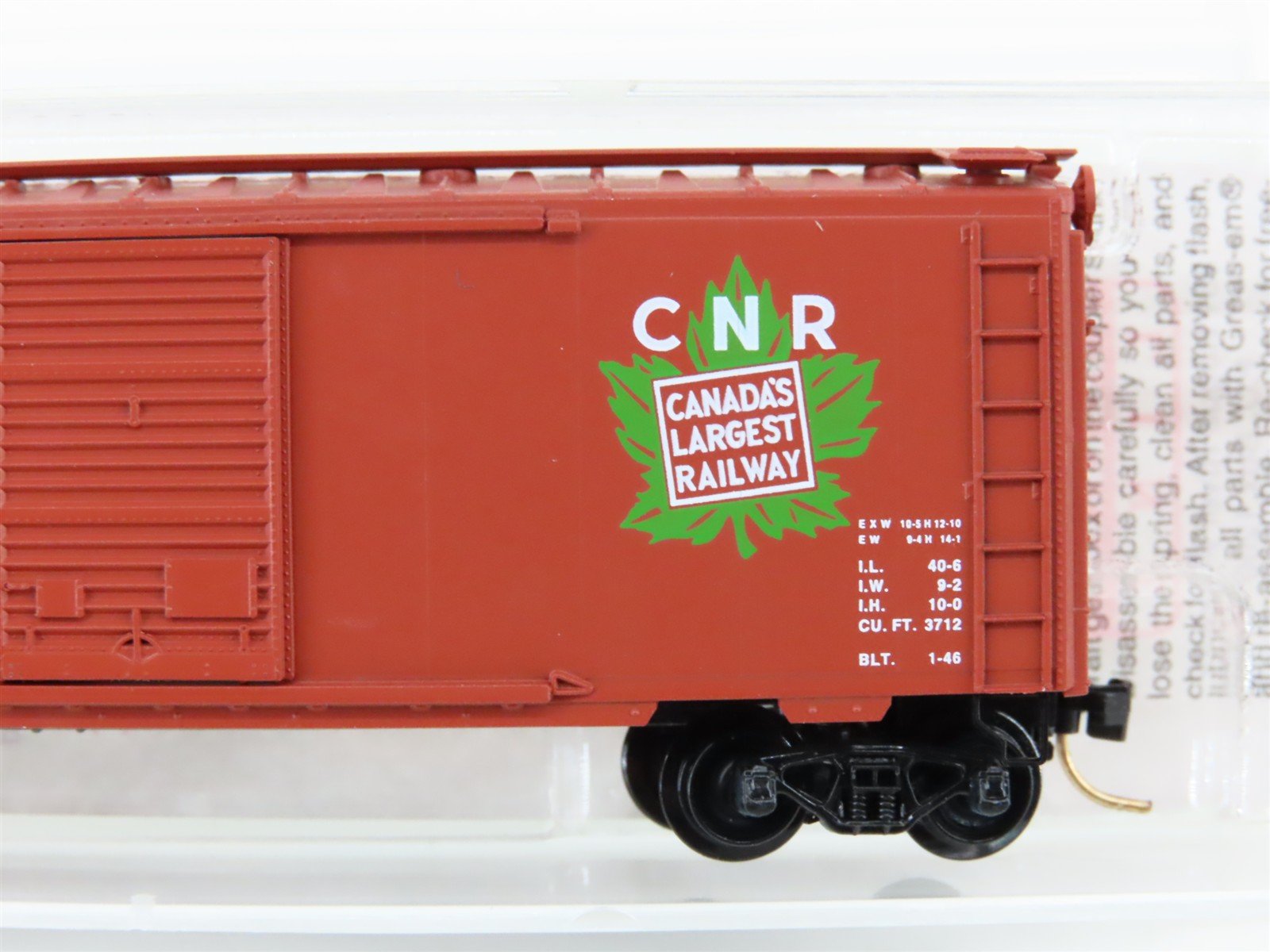 N Micro-Trains MTL 20206 CN Canadian National 