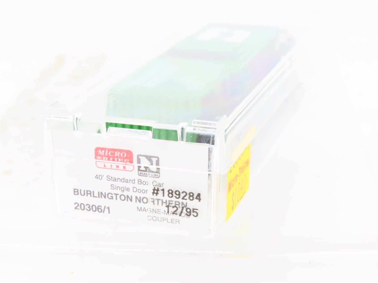 N Scale Micro-Trains MTL 20306/1 BN Burlington Northern 40' Box Car #189286
