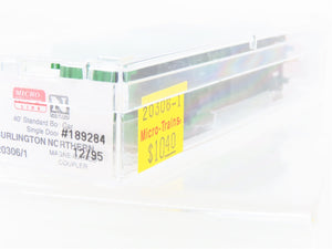 N Scale Micro-Trains MTL 20306/1 BN Burlington Northern 40' Box Car #189286
