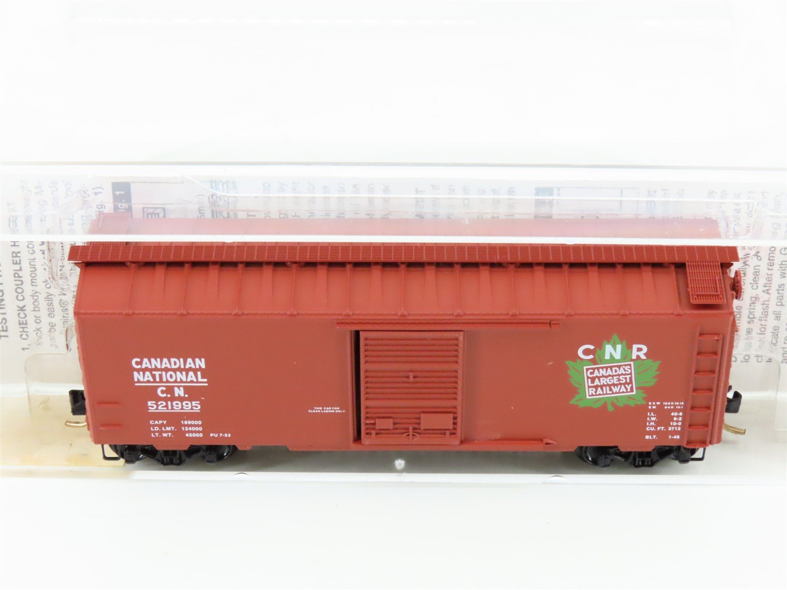 N Micro-Trains MTL 20206 CN Canadian National 