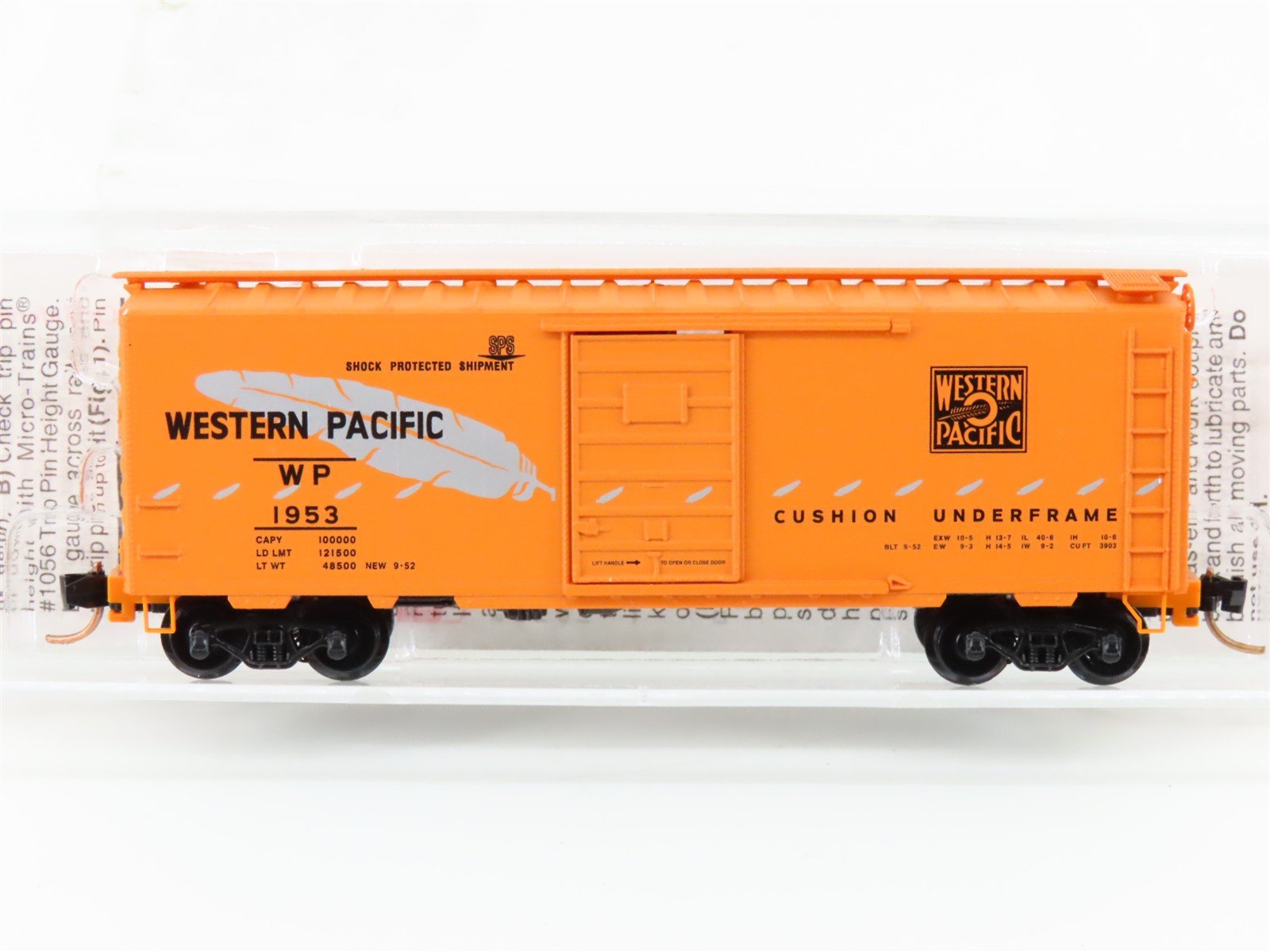 N Scale Micro-Trains MTL 20506 WP Western Pacific 
