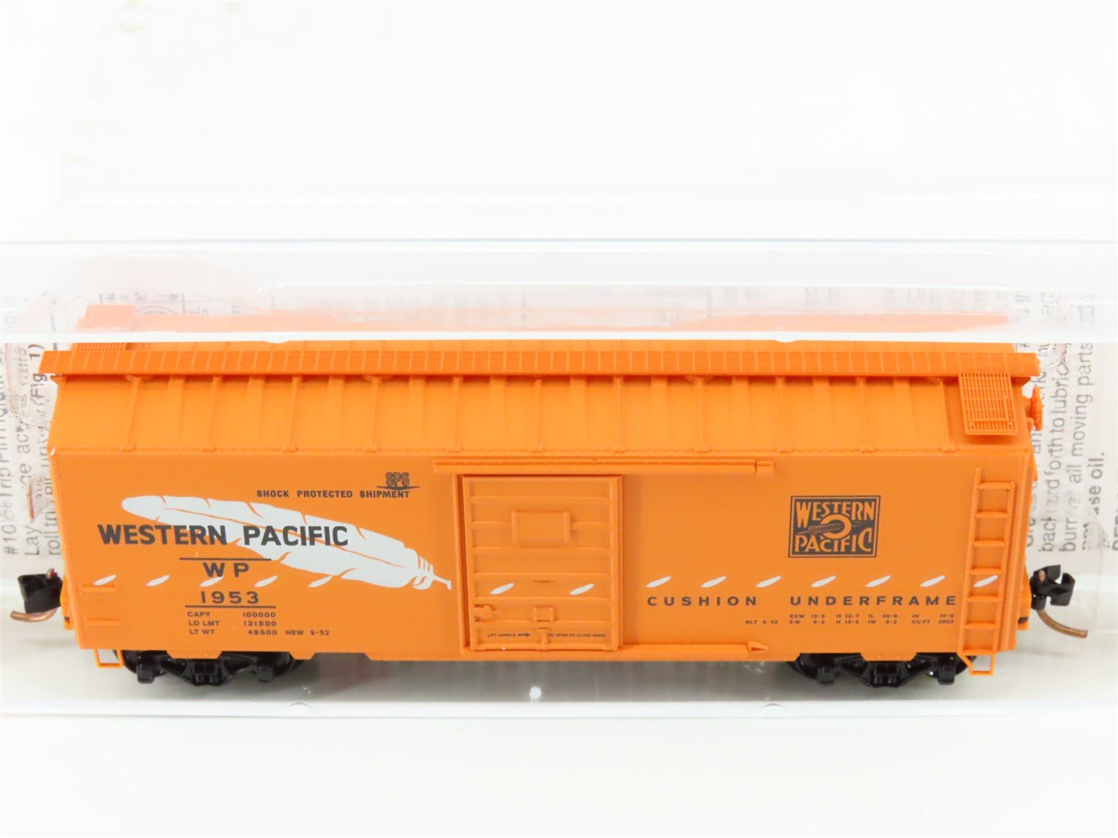 N Scale Micro-Trains MTL 20506 WP Western Pacific 